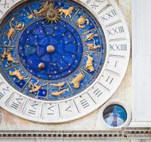 Venice, Italy - St Mark's Clocktower detail photo