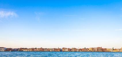 Paseo marítimo de Venecia desde Zattere foto