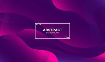 Abstract Purple Fluid Wave Background vector