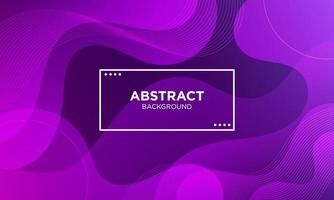 Abstract Purple Fluid Wave Background vector