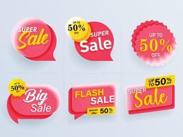 Modern sale banner. Special offer banner for web design and promotion vector