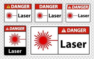 Danger Laser Symbol vector