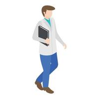 conceptos de médico masculino vector