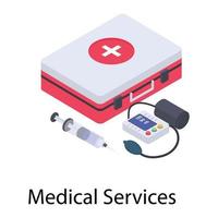 First Aid Kit vector