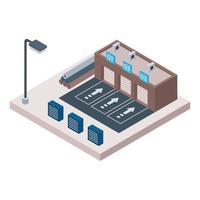 Warehouse Building Concepts vector