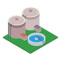 Factory Building Concepts vector