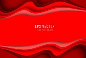 Red abstract background vector