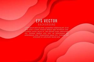 Red abstract background vector