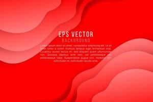 Red abstract background vector