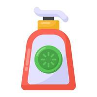 Cucumber Lotion and Soap vector