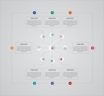 Infographic Business Template Design