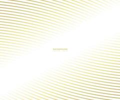 Striped gold line texture. Abstract warped Diagonal Striped Background vector