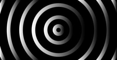 Concentric circle for sound wave. Abstract circle line pattern vector