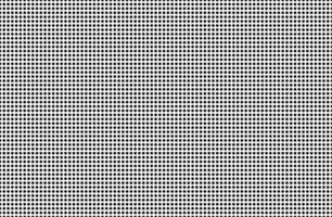 Vintage black and white polka dot pattern background vector