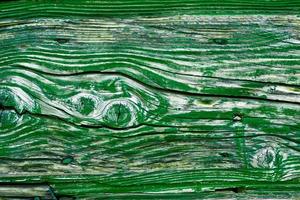 Textura de grunge de puerta verde de madera vieja foto