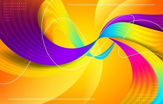 Free colorful background - Vector Art