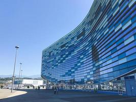 Iceberg Skating Palace in the Olympic Park in Sochi, Russia photo