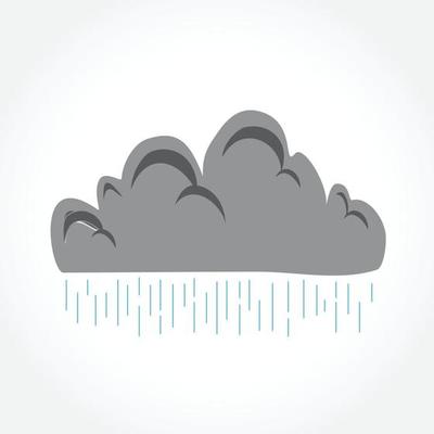 Dark cloud in the sky