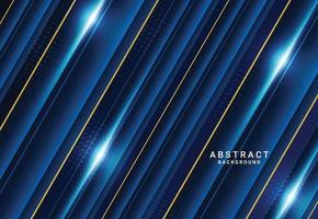 Modern dark luxury blue paper background vector