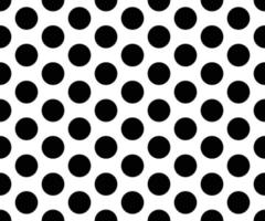 black and white polka dot pattern abstract background vector