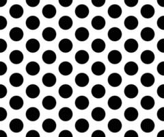 black and white polka dot pattern abstract background vector