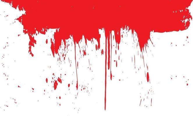 Blood splashes Background with Blood