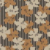 Brown Floral Seamless Pattern Background vector