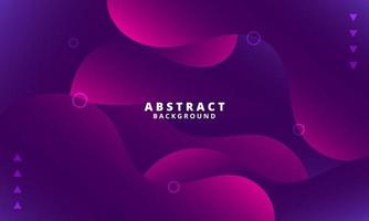 Abstract Purple Fluid Wave Background vector