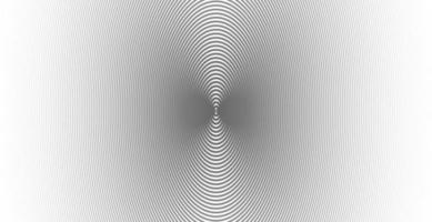 Concentric circle for sound wave. Abstract circle line pattern vector