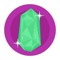 Emerald and Gemstone vector