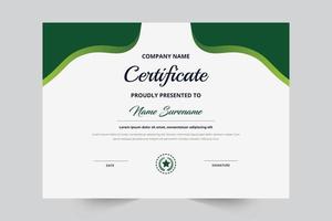 Certificate of Appreciation template vector