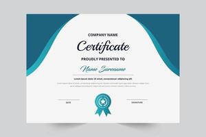 Certificate of Appreciation template vector