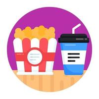 Snacks and Refreshment vector