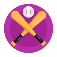 béisbol y deportes vector