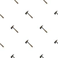 Illustration on theme pattern steel axes with wooden handle vector