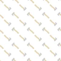 Illustration on theme pattern steel axes with wooden handle vector
