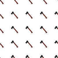 Illustration on theme pattern steel axes with wooden handle vector