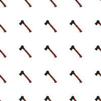 Illustration on theme pattern steel axes with wooden handle vector