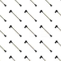 Illustration on theme pattern steel axes with wooden handle vector