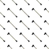 Illustration on theme pattern steel axes with wooden handle vector