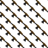 Illustration on theme pattern steel axes with wooden handle vector