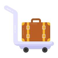 Suitcase and Baggage vector