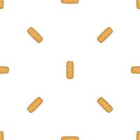 big set identical biscuit, kit colorful pastry cookie vector