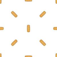 big set identical biscuit, kit colorful pastry cookie vector