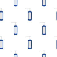 many identical sanitizer in soap dispenser for disinfection vector