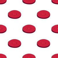 Illustration on theme of bright pattern sugar beet vector