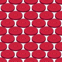 Illustration on theme of bright pattern sugar beet vector