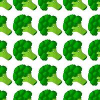 Illustration on theme of bright pattern grass broccoli vector