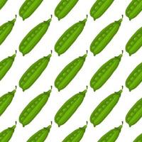 Illustration on theme of bright pattern green peas vector