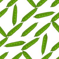 Illustration on theme of bright pattern green peas vector